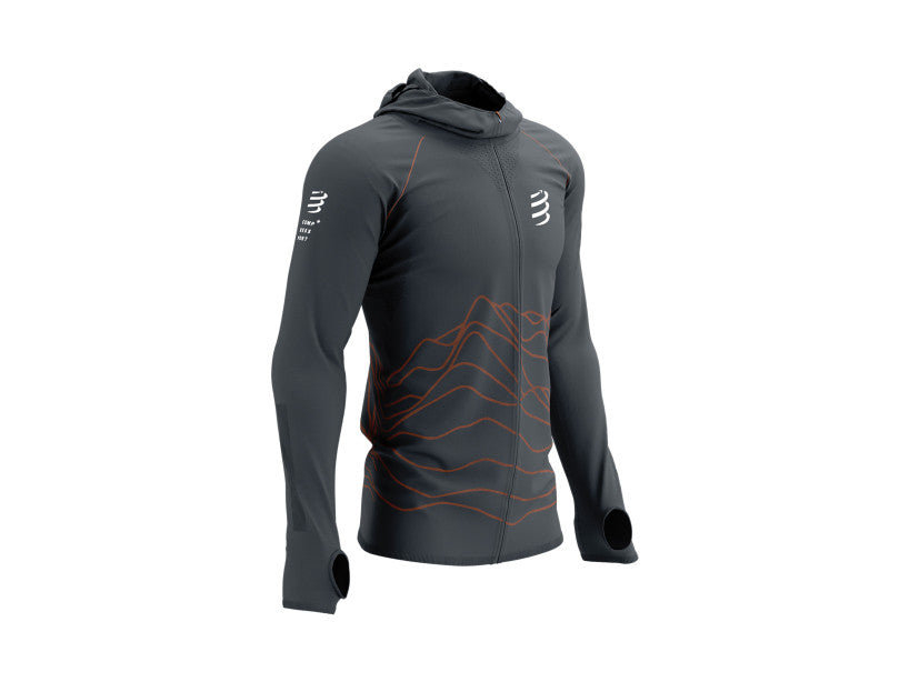3D Thermo Seamless Hoodie Zip