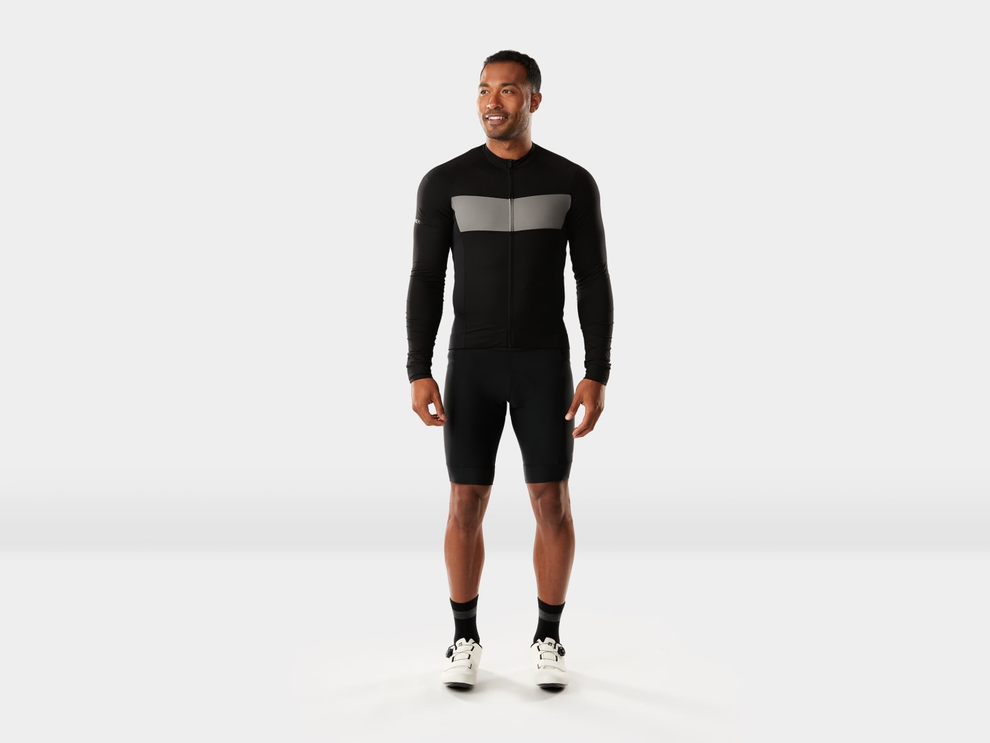 Trek Circuit LTD Long Sleeve Cycling Jersey Black