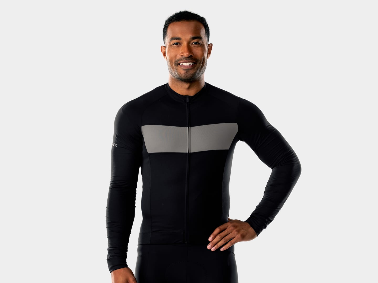 Trek Circuit LTD Long Sleeve Cycling Jersey Black