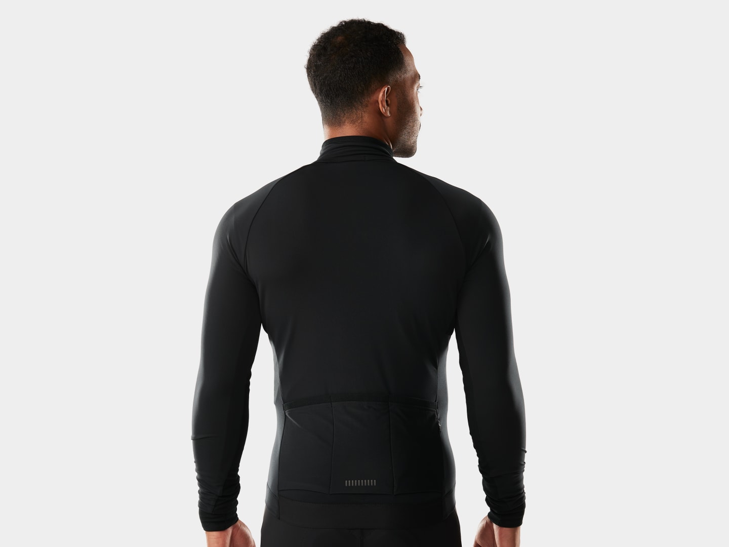 Trek Circuit Thermal Long Sleeve Cycling Jersey Black