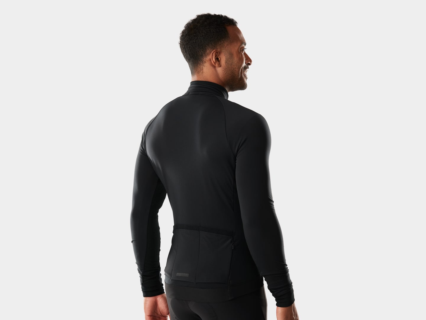 Trek Circuit Thermal Long Sleeve Cycling Jersey Black