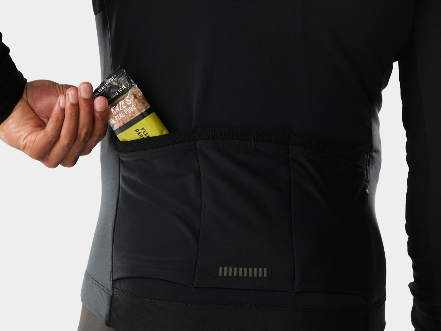 Trek Circuit Thermal Long Sleeve Cycling Jersey Black
