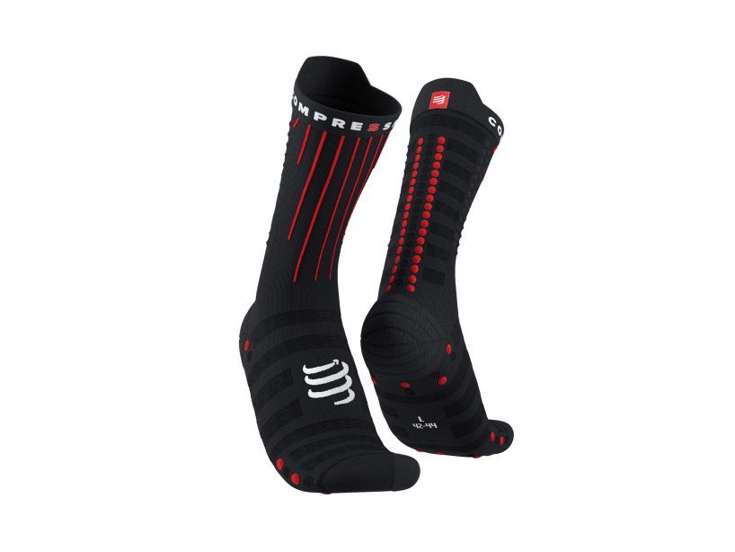 AERO SOCKS - BLACK/RED