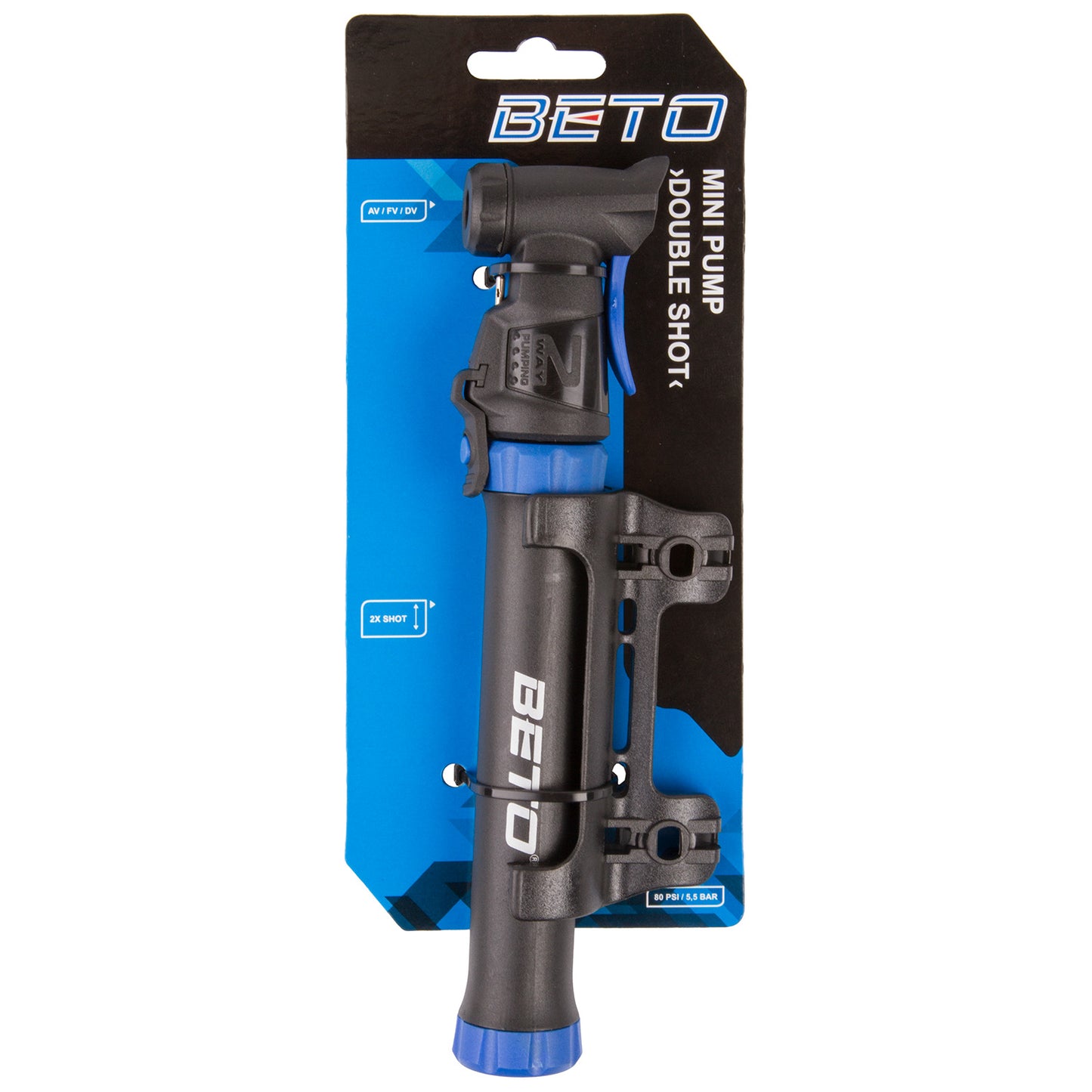 BETO Double Shot mini pump