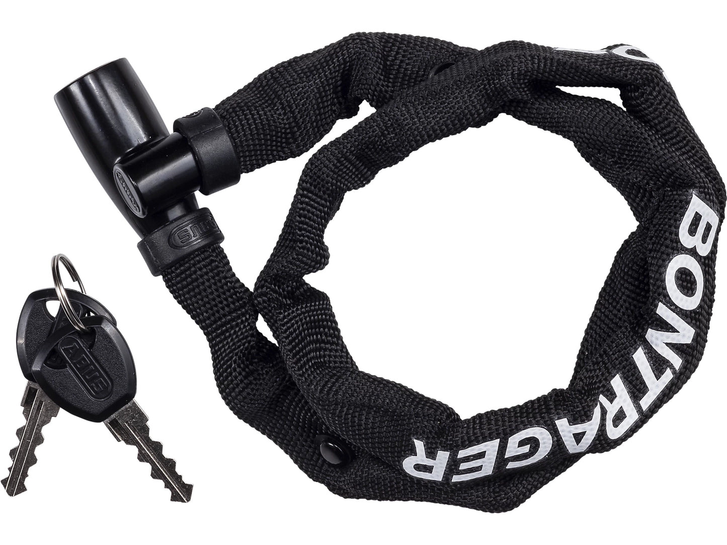 LOCK BONTRAGER COMP CHAIN KEYED LONG 4 MM X 110 CM BLACK