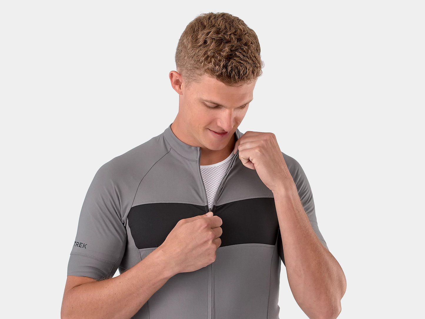 Trek Circuit LTD Cycling Jersey Charcoal/Black