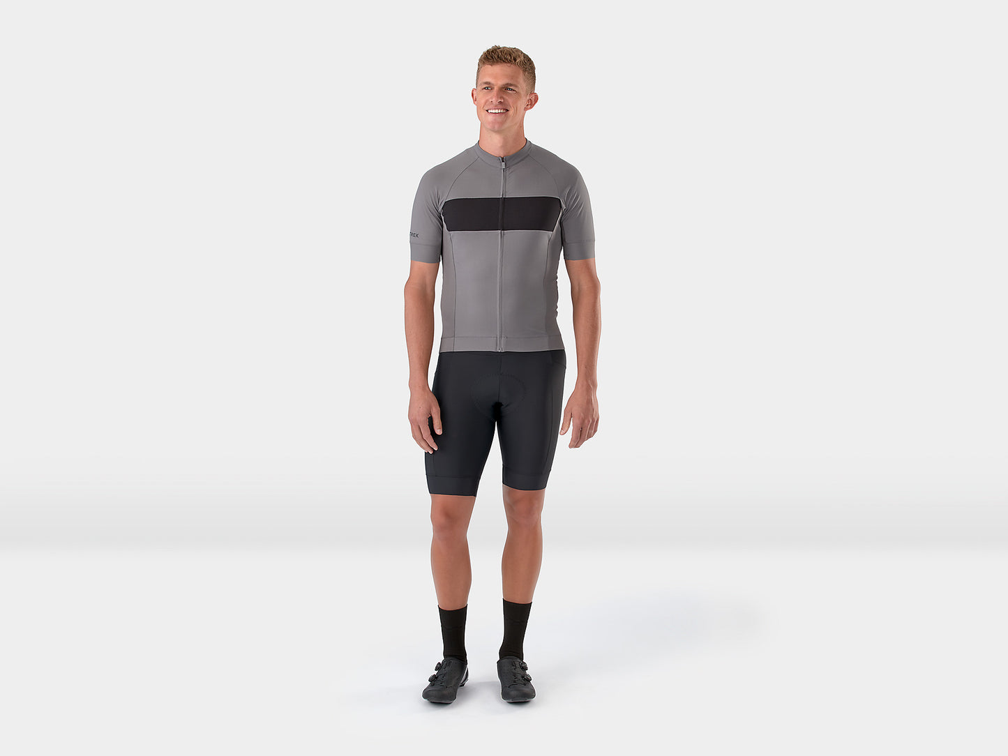 Trek Circuit LTD Cycling Jersey Charcoal/Black