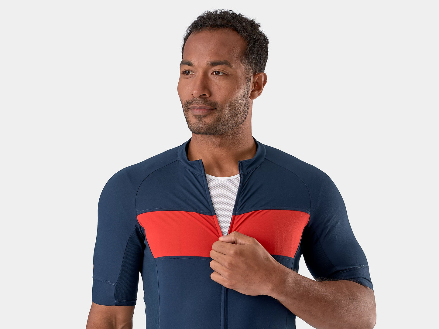Trek Circuit LTD Cycling Jersey Deep Dark Blue/Viper Red