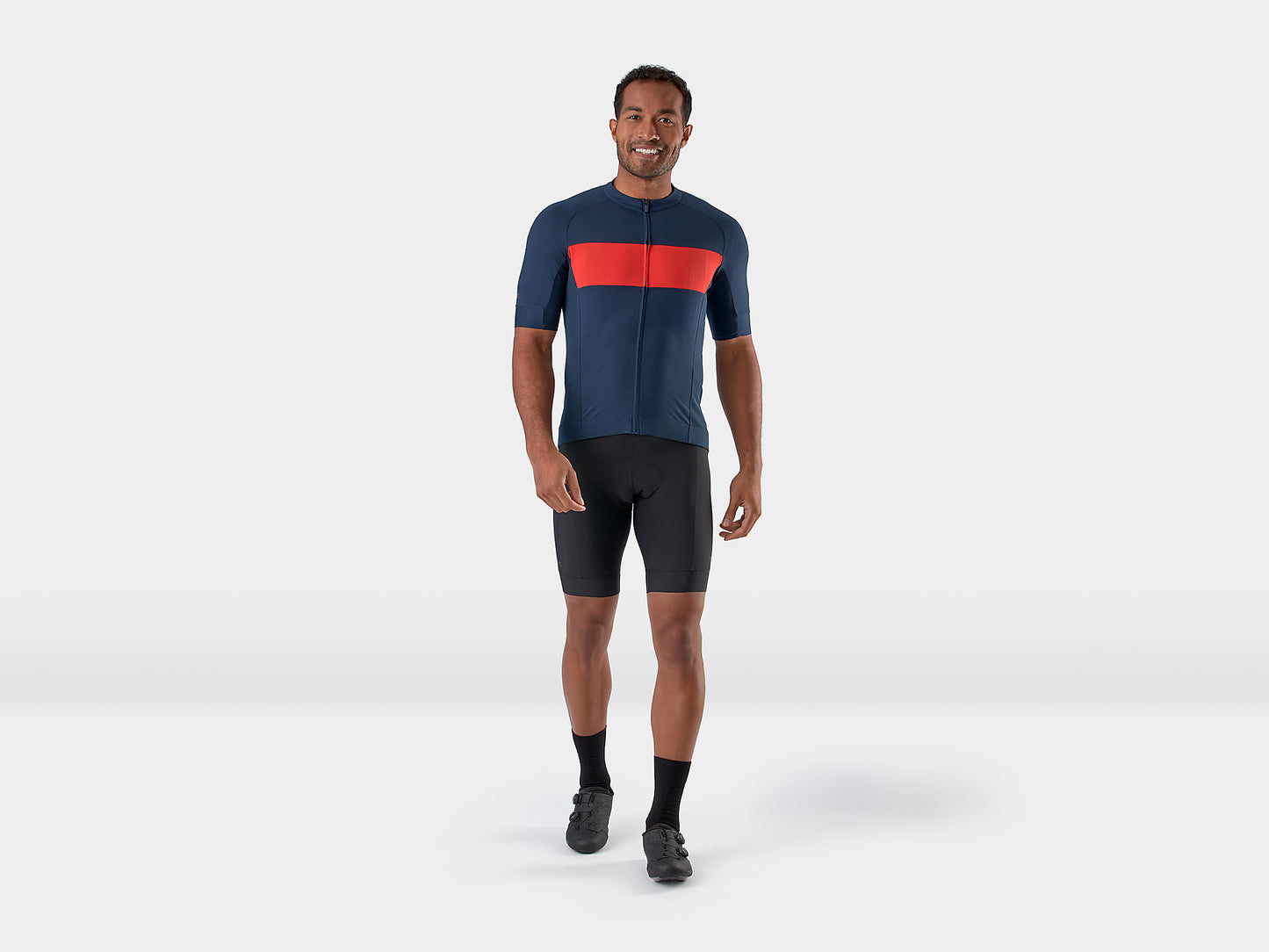 Trek Circuit LTD Cycling Jersey Deep Dark Blue/Viper Red