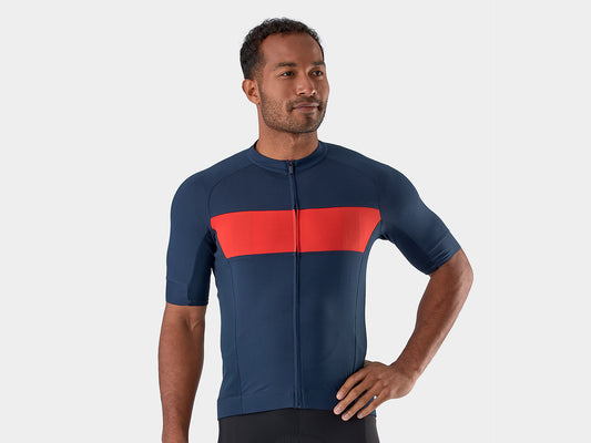 Trek Circuit LTD Cycling Jersey Deep Dark Blue/Viper Red
