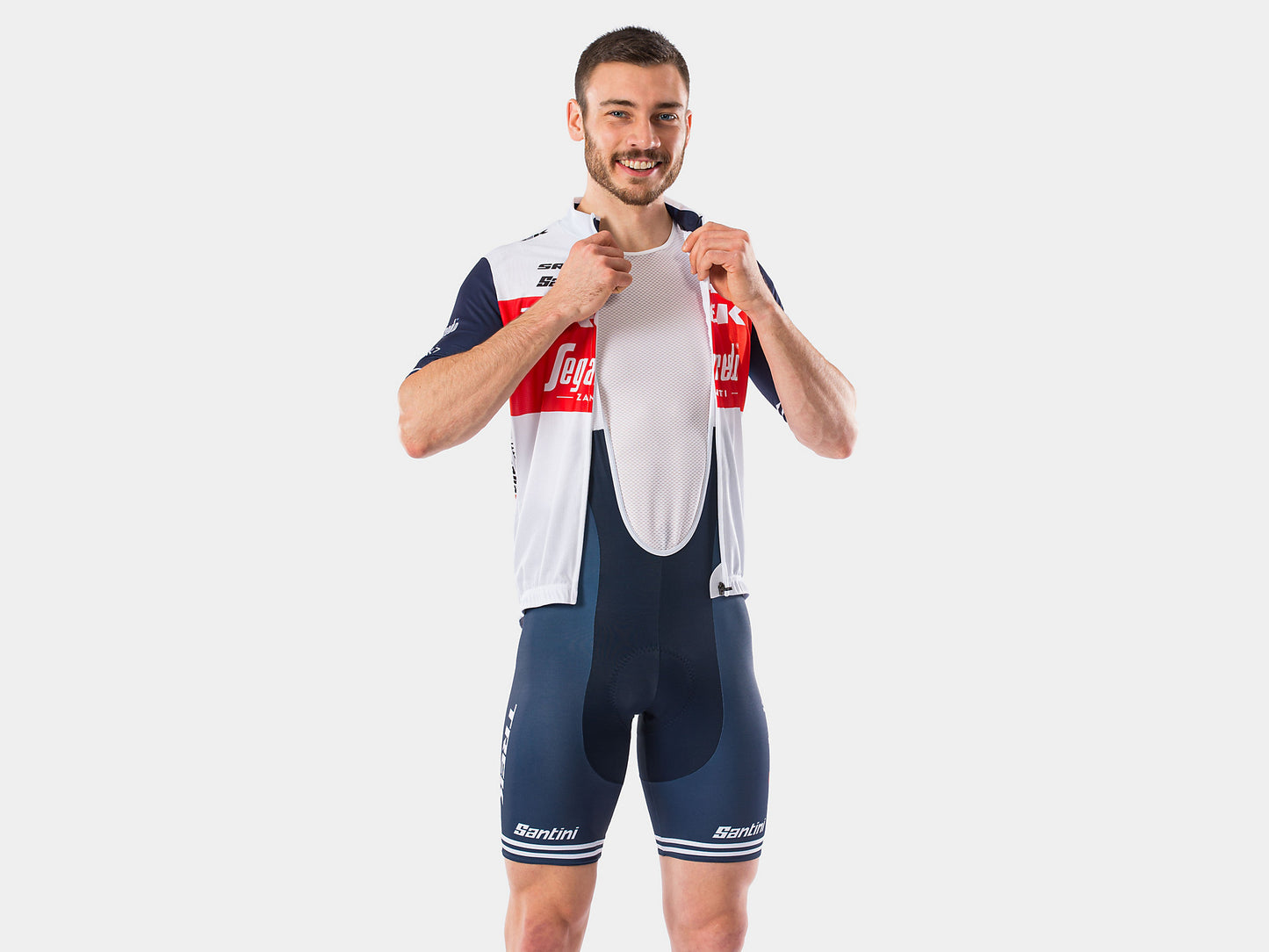 Santini Trek-Segafredo Men's Team Replica Bib Short