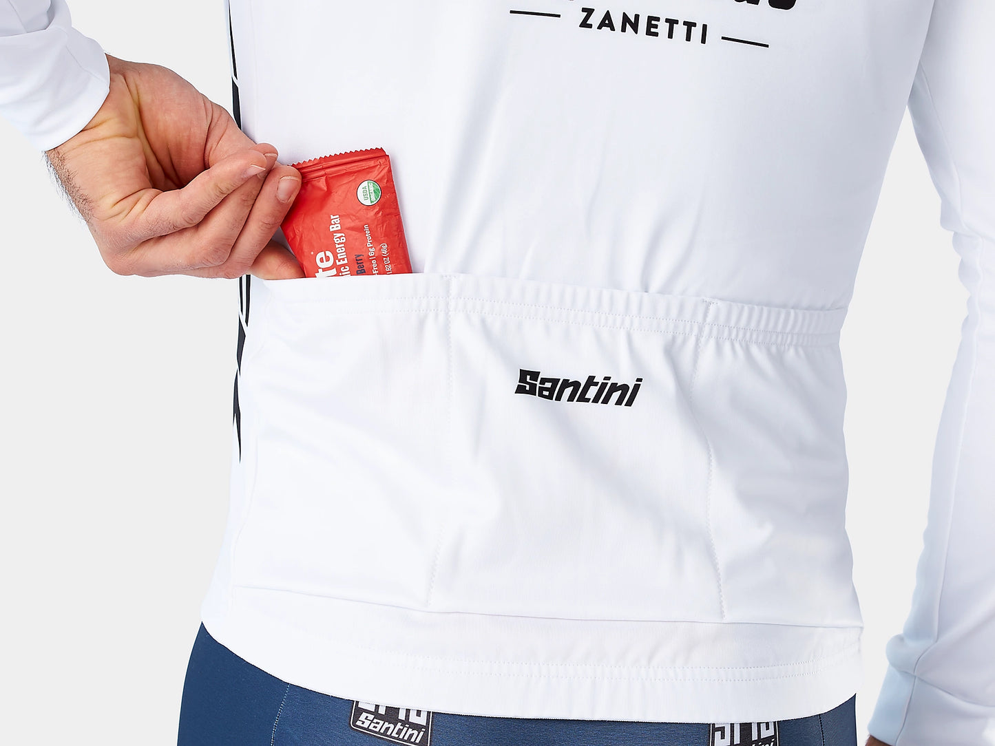 Santini Trek-Segafredo Men's Team Replica LS Race Cycling Jersey