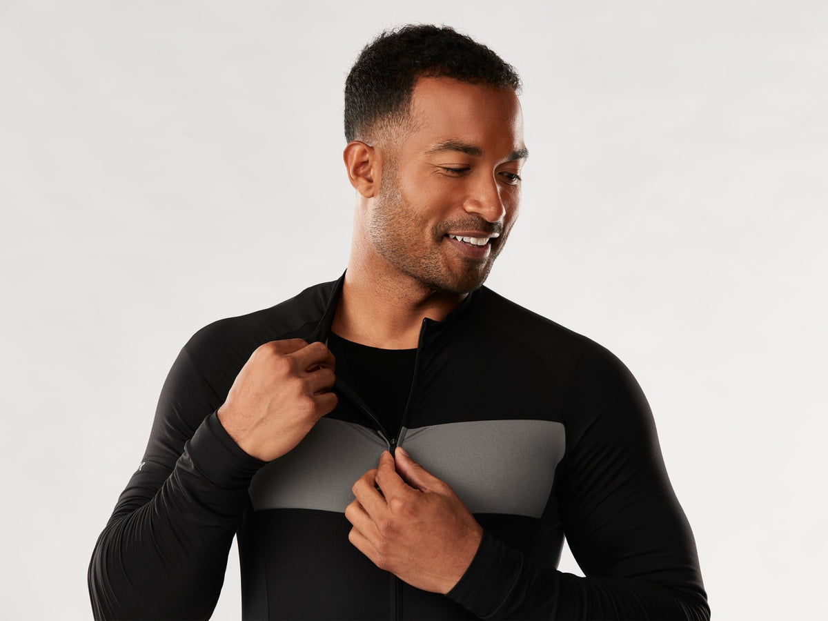 Trek Circuit LTD Long Sleeve Cycling Jersey Black