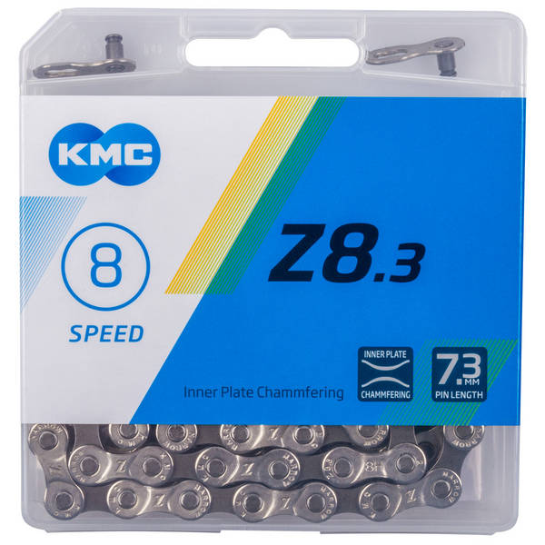 KMC Z8 Silver/Grey derailleur chain