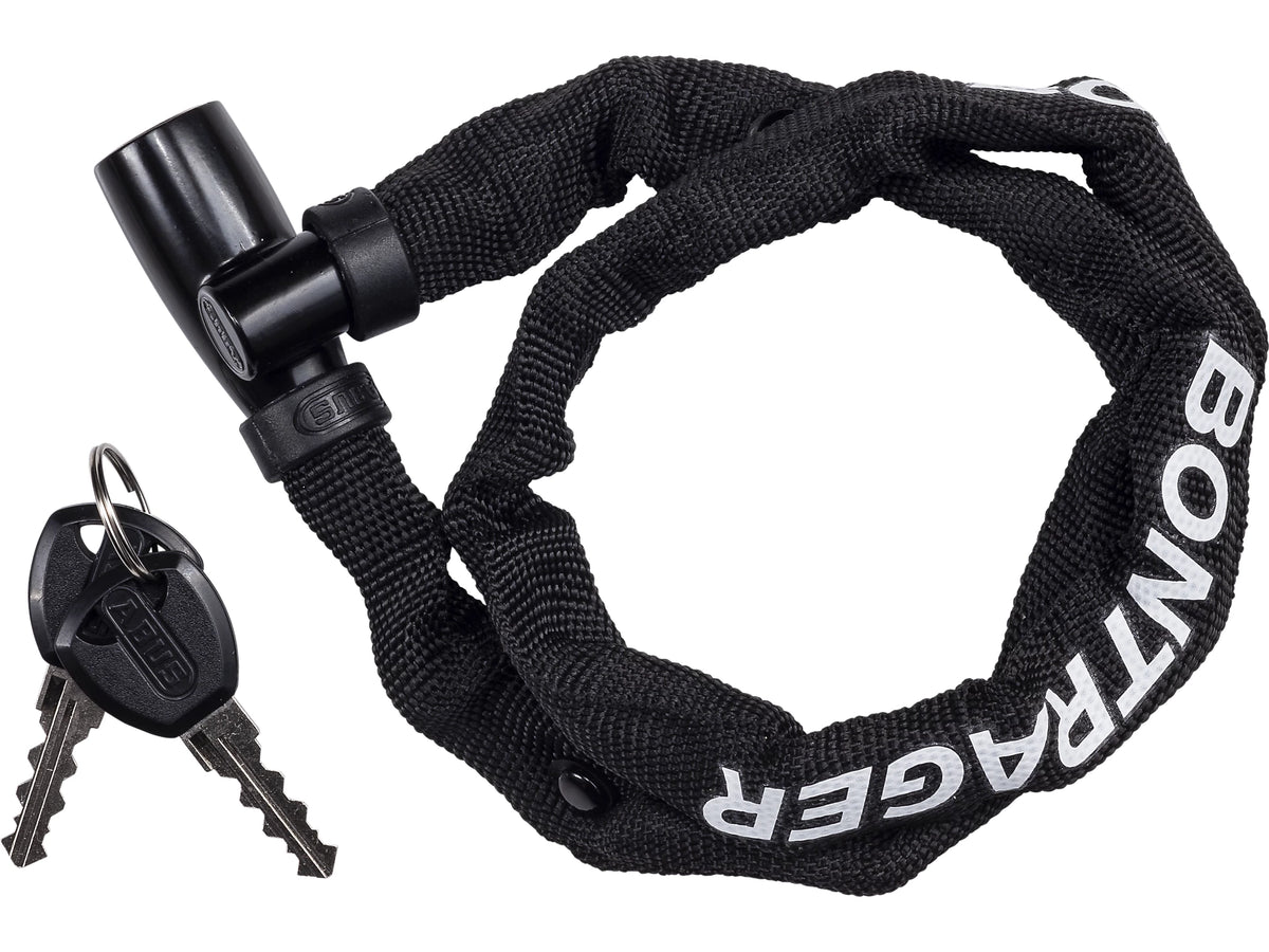 LOCK BONTRAGER COMP CHAIN KEYED LONG 4 MM X 110 CM BLACK