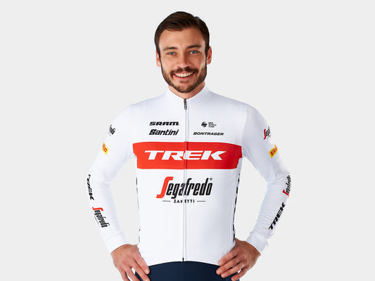 Santini Trek-Segafredo Men's Team Replica LS Race Cycling Jersey